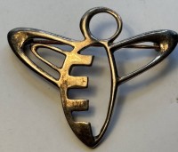 Auktion 366<br>stilis. Silber-925- Anh&auml;nger "Greifenkunst" 3,5x3 cm, 2,7 gr