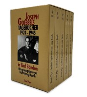 Auktion 366<br>Joseph Goebbels Tageb&uuml;cher im Band,1924-1945, Herausgeber Ralf Georg Reuth, 1992, Gute Erhaltung