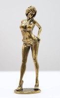 Auktion 366<br>erotische Messing-Figur, ca. H-10,5cm