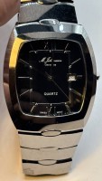 Auktion 366<br>Quartz HAU "M.Johanssen" Germany, Swiss Movement, Keramikband, Saphire Glas, sehr guter Zustand