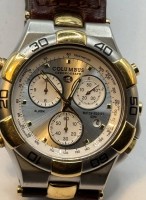 Auktion 366<br>Columbus Chronograph Armbanduhr Herren, Quartz, Werk nicht gepr&uuml;ft