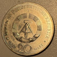 Auktion 366<br>20 Mark DDR Sonderm&uuml;nze 1990, Berlin