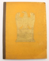 Auktion 366 / Los 3018 <br>Sammelalbum, Bilder Deutscher Geschichte, komplett, Altersspuren