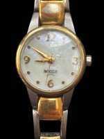 Auktion 366<br>DAU "Boccia" Titanium, in orig. Karton mit Beschreibung, Tragespuren, Quartz