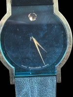 Auktion 366<br>Vintage Movado Museum watch, Damen, extra flach, um 1990, Quartz, D-33 mm, Mineral-Glas, guter Zustand