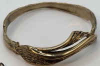 Auktion 366<br>vergoldetes Armband, Klappscharnier, wohl Skandinavien