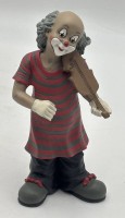 Auktion 367<br>Geigenspieler Clown von Gilde, Bogen fehlt, H-19 cm