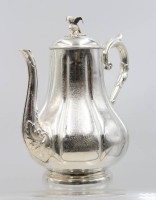 Auktion 367<br>Kaffeekanne, BEST, EP, England, div. Druckstellen, ca. H-22cm