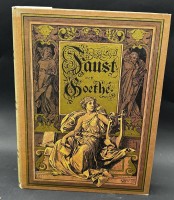 Auktion 367<br>Faksimile Ausgabe "Faust von Goethe" illustriert, gut erhalten