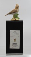 Auktion 367 / Los 9032 <br>Goebel Vogel des Jahres 2019, Feldlerche, orig. Karton, ca. H-9,5cm