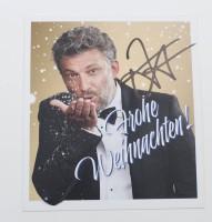 Auktion 367 / Los 6004 <br>Autogramm "Jonas Kaufmann", Operns&auml;nger