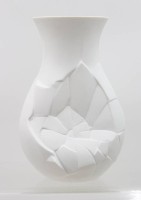 Auktion 367<br>Rosenthal-Vase, studio-line, Vase of Phases, Wei&szlig;porzellan, ca. H-23cm
