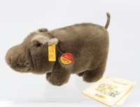 Auktion 367 / Los 12012 <br>Nilpferd, Hippie, Steif, komplett, Nr. 041150