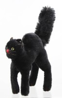 Auktion 367 / Los 12017 <br>Steiff-Buckelkatze, &auml;lter, nur Knopf, ca. H-32cm