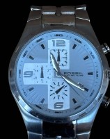 Auktion 367 / Los 2025 <br>Fossil Blue Quartzuhr CH-2489, kaum getragen, Werk nicht gepr&uuml;ft