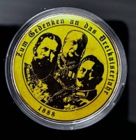 Auktion 367<br>Goldmedaille-999- Drei Kaiser Jahr 1888, 2022