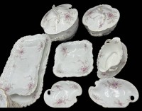 Auktion 367<br>Speiseservice Teile "Rosenthal" Versailles, Louis XIV, 45 Teile,