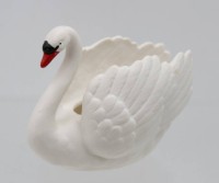 Auktion 367 / Los 9050 <br>fig&uuml;rliche Schale, Schwan, Goebel, ca. H-9cm