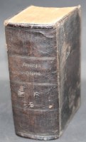 Auktion 367<br>Freyberger Gesangsbuch von 1803, guter Zustand, 1564 Seiten!