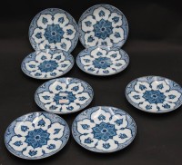 Auktion 367<br>8x  kl. Schalen "Topkapi" von Konrad Ellerhorst, D-15 cm