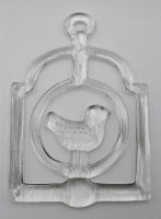 Auktion 374<br>Sonnenf&auml;nger aus Glas von Kosta Boda, Entw. Bertil Vallien, ca. 25,5 x 18cm