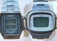 Auktion 367 / Los 2045 <br>2x vintage digitale Armbanduhren, 1x MBO Mod. 3487, 1x Meister-Anker, Werke nicht gepr&uuml;ft