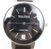 Auktion 367 / Los 2052 <br>Armbanduhr, Bruno S&ouml;hnle Glash&uuml;tte, Algebra, Quarz, Werk nicht gepr&uuml;ft, optisch guter Zustand, D-3cm