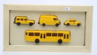 Auktion 367 / Los 12057 <br>Wiking-Set, Postreklame, 4tlg.