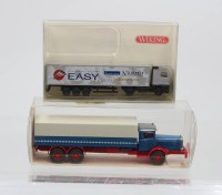Auktion 367<br>2x div. Wiking-LKW-Modelle, OVP