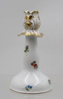 Auktion 367<br>Leuchter, Herend, Streubl&uuml;mchen, ca. H-15cm