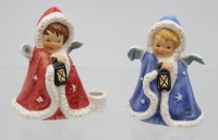 Auktion 367<br>2x Goebel-Weihnachtsengel, ca. H-8,8cm