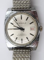 Auktion 367<br>Vintage-Armbanduhr, Kienzle, Handaufzug, Werk l&auml;uft, Tragespuren, D- 4cm