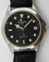 Auktion 367<br>Armbanduhr, boccia, Automatik, Werk l&auml;uft, Tragespuren, D-3,5cm