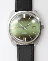Auktion 367<br>Vintage-Armbanduhr, Centaur, Handaufzug, Werk l&auml;uft, Tragespuren, D-3,8cm