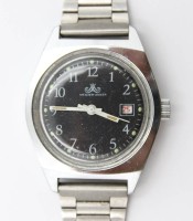 Auktion 367<br>Vintage-Armbanduhr, Meister Anker, Handaufzug, Werk l&auml;uft, Tragespuren, D-3,5cm