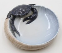 Auktion 367<br>kleine Krebsschale von Royal Copenhagen, Nr.3131, Entw. Erik Nielsen, ca. D-17cm