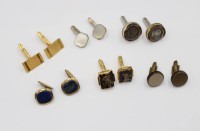 Auktion 367<br>6 Paar div. Manschettenkn&ouml;pfe