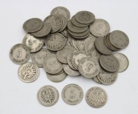 Auktion 367 / Los 6024 <br>Konvolut 5 Pfennig M&uuml;nzen, Deutsches Reich ab ca. 1874