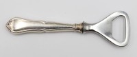 Auktion 367<br>Flaschen&ouml;ffner, Silbergriff, D&auml;nemark 1945, L-13cm