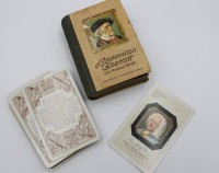 Auktion 367<br>Komponisten-Quartett von Gerhard Ulrich, 35 Karten (nicht kompl.), Alters-u. Gebrauchsspuren