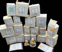 Auktion 367<br>19x Cherised Teddies, 18x in OVP, mit Zertifikaten etc.