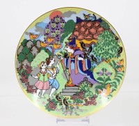 Auktion 367<br>Rosenthal-Wandteller, H&auml;nsel &amp; Gretel, Bj&ouml;rn Wiinblad, ca. D-23,5cm