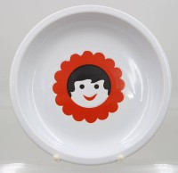 Auktion 367<br>tiefer Kinderteller, W&auml;chtersbach, ca. H-4cm D-22cm