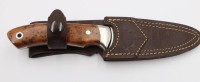 Auktion 367<br>Jagdmesser, Joker, Spain, Lederetui, Holzgriff, ca. L-21cm