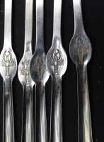 Auktion 367<br>18x Hummergabeln, Edelstahl,  L-22 cm