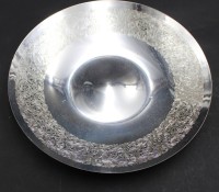 Auktion 367<br>vintage Schale "WMF" plated, H-3,5 cm, D-24 cm