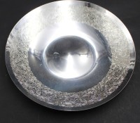 Auktion 372<br>vintage Schale "WMF" plated, H-3,5 cm, D-24 cm