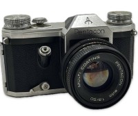 Auktion 367<br>Pentacon Kamera, inkl. Objektiv, Alters &amp; Gebrauchsspuren