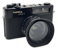 Auktion 367<br>Yashica MG-1 Kamera, inkl. Objektiv, Alters &amp; Gebrauchsspuren