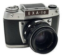 Auktion 367<br>EXA 1A Kamera, inkl. Objektiv, Alters &amp; Gebrauchsspuren